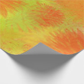 Gelber Chardon Geschenkpapier (Ecke)