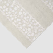 Gelber Chat Bird Nest Butterfly Decoupage Lace Seidenpapier (Detail)