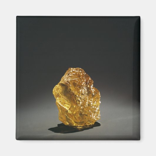 Gelber Diamant im Rohstoff Magnet (Vorne)