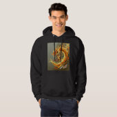 Gelber Drache Hoodie (Vorne ganz)