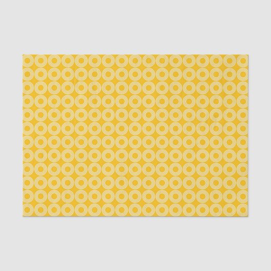 Gelber Druck glatt Seidenpapier (Vorderseite)