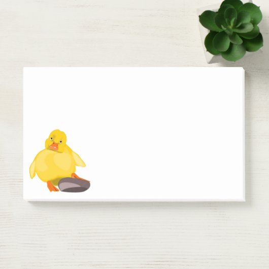 Gelber Duckling Spaß Post-it Klebezettel (Büro)