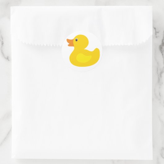 Gelber Ducky Sticker - SRF (Tasche)