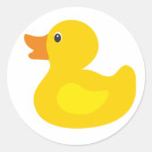 Gelber Ducky Sticker - SRF (Vorderseite)