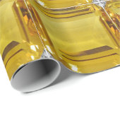 Gelber Edelstein Geschenkpapier (Rolleneckpunkt)