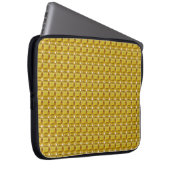 Gelber Edelstein Laptopschutzhülle (Vorne Rechts)