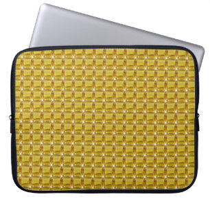 Gelber Edelstein Laptopschutzhülle