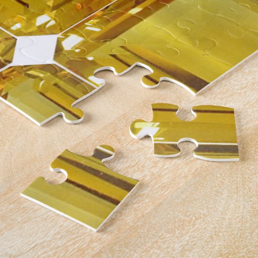 Gelber Edelstein Puzzle (Seite)