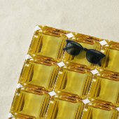 Gelber Edelstein Strandtuch (Beispiel)