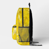 Gelber Ente Bedruckter Rucksack (Rechts)