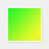 gelber Farbverlauf Serviette (Vorderseite)