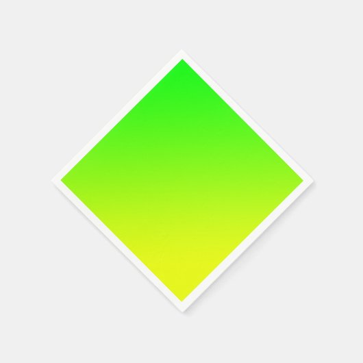 gelber Farbverlauf Serviette (Ecke)