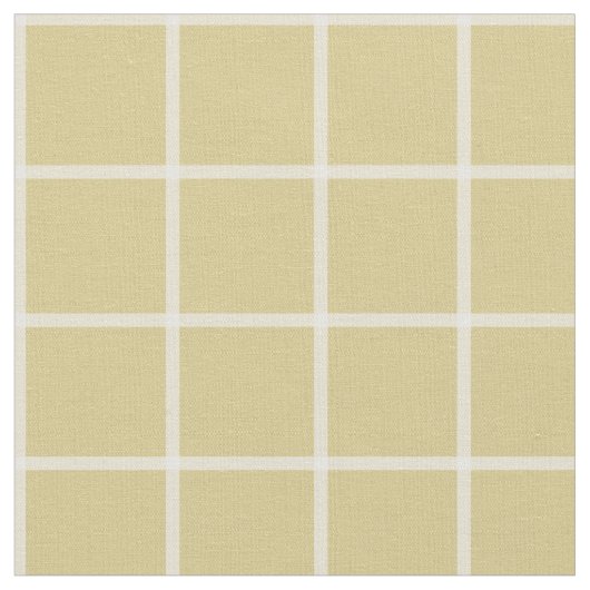 Gelber Fensterscheiben-Karo kariert Stoff (Nahaufnahme)