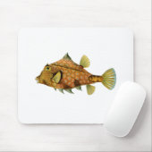 Gelber Fisch Mousepad (Mit Mouse)