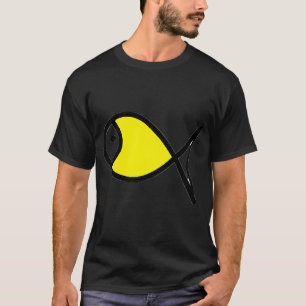 gelber Fisch T-Shirt