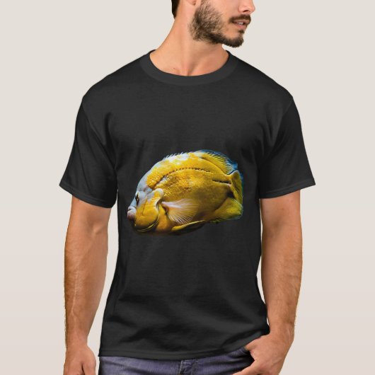 Gelber Fisch T-Shirt (Vorderseite)