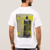 Gelber Flyer T-Shirt (Rückseite)