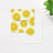 Gelber, frischer Zitronensatz (Schreibtisch)