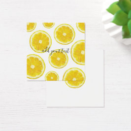 Gelber, frischer Zitronensatz