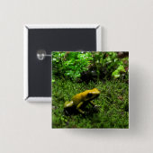 Gelber Frosch Button (Vorne & Hinten)