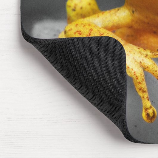 Gelber Frosch Mousepad (Ecke)