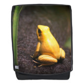 Gelber Frosch Rucksack (Vorderseite)