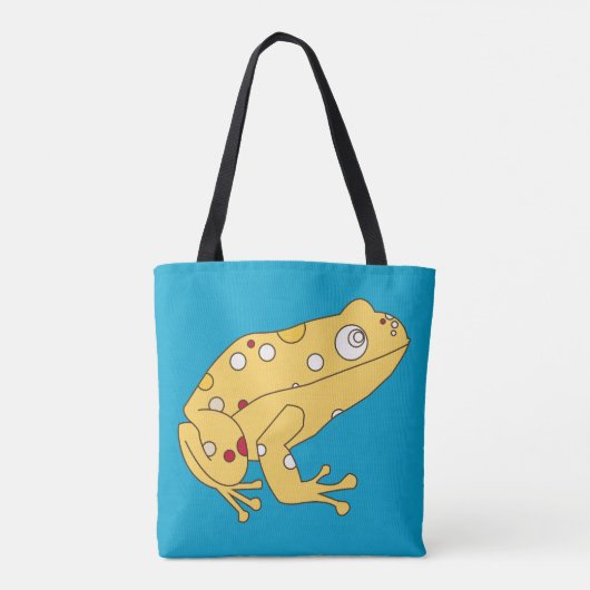 Gelber Frosch Tasche (Rückseite)