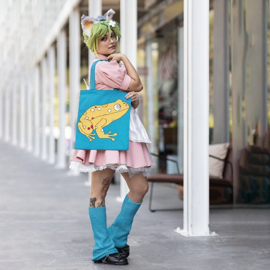 Gelber Frosch Tasche