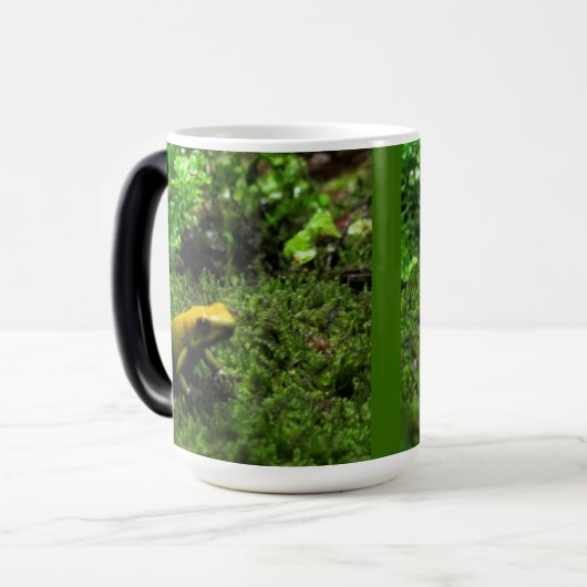 Gelber Frosch Verwandlungstasse (Vorderseite Links)