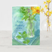 Gelber Gänseblümchen-Blumen-Blumenstrauß-alles Karte (Gelbe Blume)