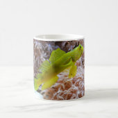 Gelber Garnkröse Kaffeetasse (Mittel)