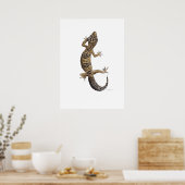 Gelber Gecko Poster (Küche)