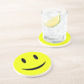 Gelber Gesichts-Untersetzer Sandstein Untersetzer (Seite)