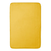 Gelber Gold Badezimmerteppich Badematte (Vorderseite Vertikal)