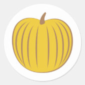 Gelber Goldpumpenfallen-Umschlag Aufkleber (Vorderseite)