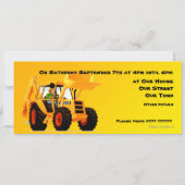 Gelber Graben Einladung (Rückseite)