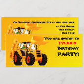 Gelber Graben Einladung (Vorne/Hinten)