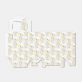 Gelber Grauvogel danke Ihnen Gastgeschenk Hochzeit Geschenkschachtel (Ungefaltet)