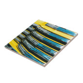 Gelber Grill Fliese (Seite)