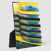 Gelber Grill Fotoplatte (Seite)