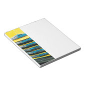 Gelber Grill Notizblock (angewinkelt)