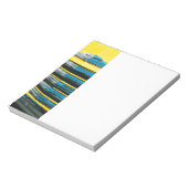 Gelber Grill Notizblock (Rotiert)