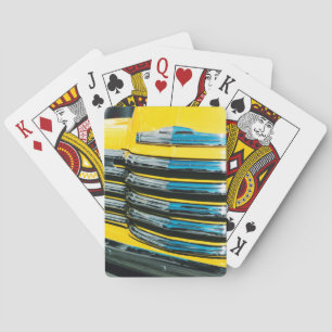 Gelber Grill Spielkarten