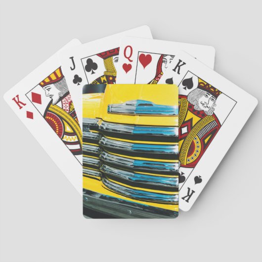 Gelber Grill Spielkarten (Rückseite)