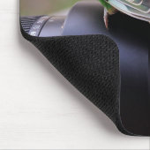 Gelber, grüner und blauer Exotic Bird auf Kamerasy Mousepad (Ecke)