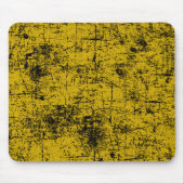 Gelber Grunge Mousepad (Vorne)