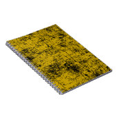 Gelber Grunge Notizblock (Rechte Seite)