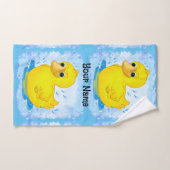 Gelber Gummi Duck Bath Handtuch (Handtuch)
