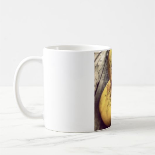 Gelber Gummi Ducky braucht einen Bath! Kaffeetasse (Links)