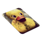Gelber Gummi Ducky braucht einen Bath! Magnet (Rechte Seite)